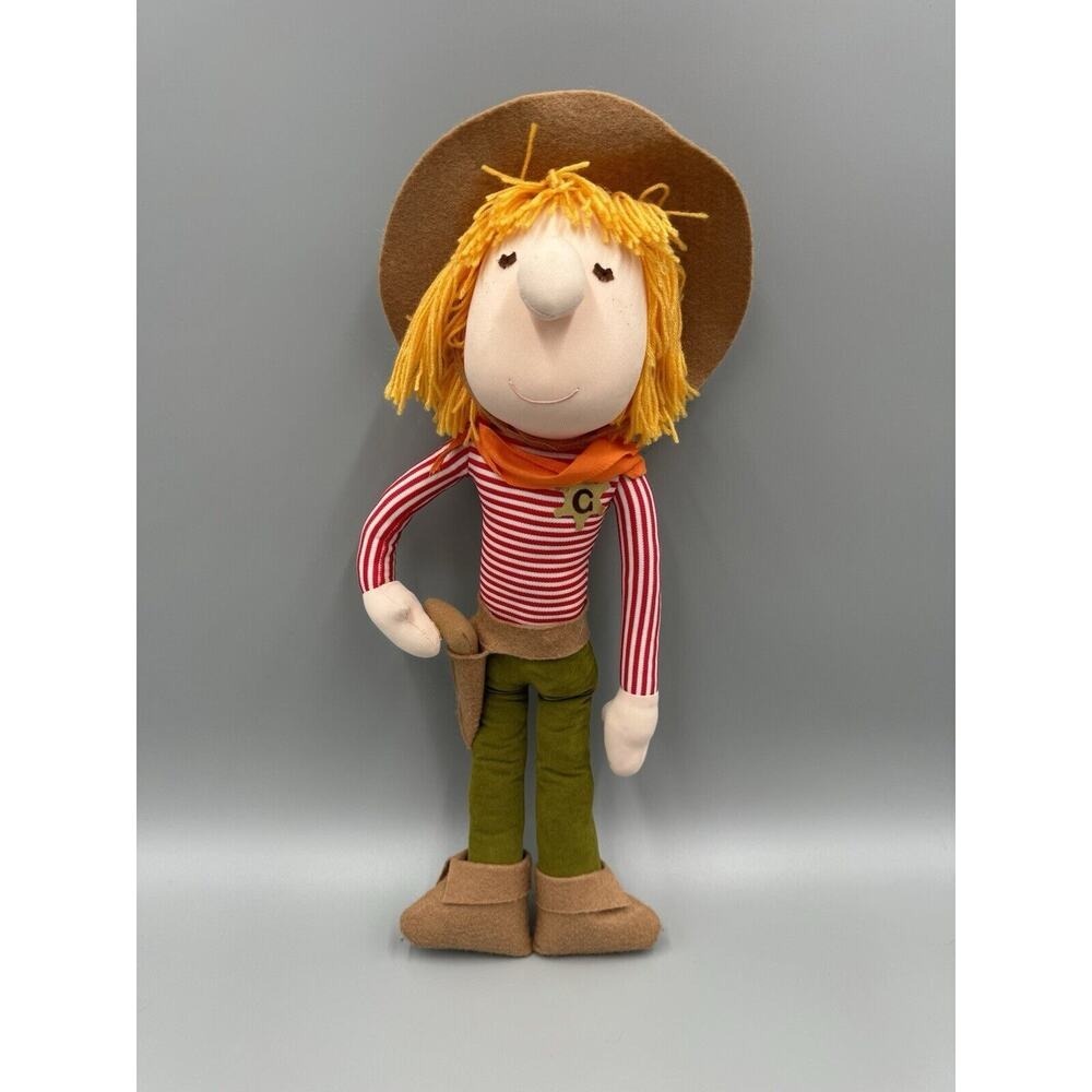 Vintage 1982 Applause Chester Cowboy Sheriff Doll 18" Tall